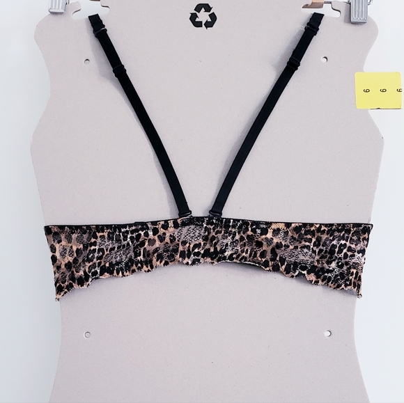 La Senza Leopard Lace Bra - Size 34B - Picture 4 of 5